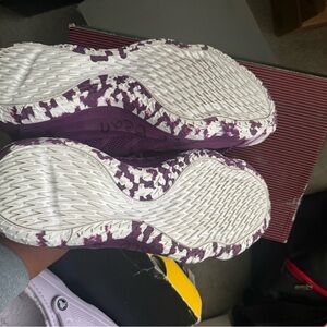 adidas Purple and White Athletic Shoes men dame dolla 7